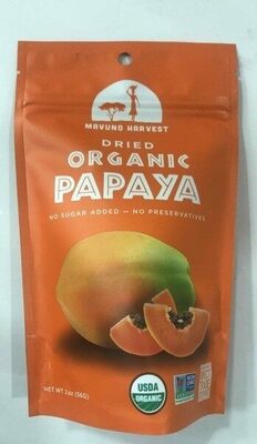 Organic Dried Papaya