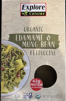 Organic Edamame & Mung Bean Fettuccine