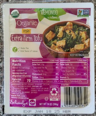 Organic Extra Firm Tofu