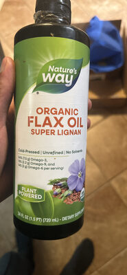 Organic Flax Oil Super Lignan