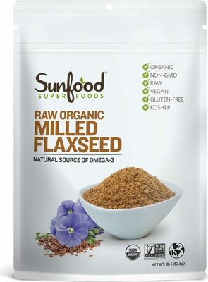 Organic Flax Seeds, Milled