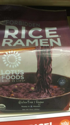 Organic Forbidden Rice Ramen