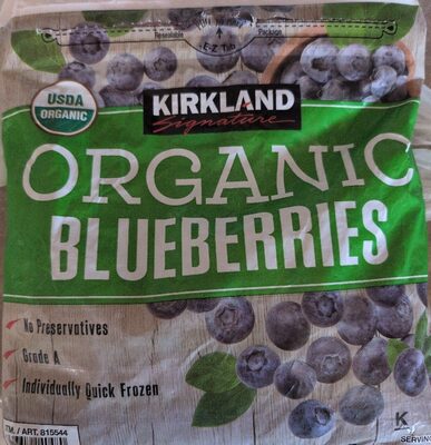 Organic Frozen Blueberries