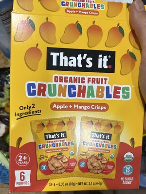 Organic Fruit Crunchables