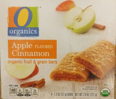 Organic fruit & grain bars