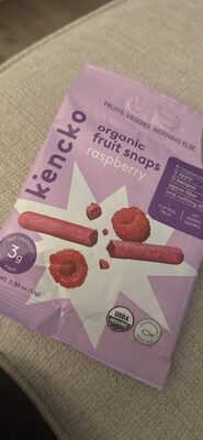 Organic Fruit Snaps Raspberry