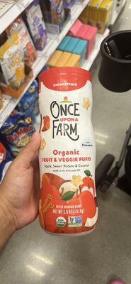 Organic Fruit & Veggie Puffs