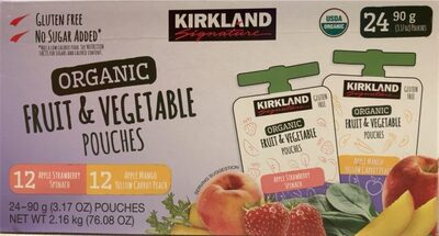 Organic fruit & vegtable pouch