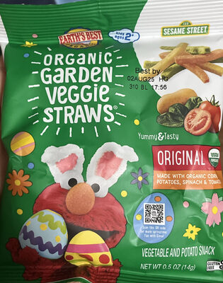 Organic Garden Veggie Straws