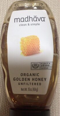 Organic Golden Honey Unfiltered