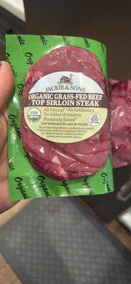 Organic Grass-Fed Beef Top Sirloin Steak
