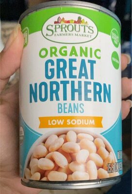 Organic great northern beans