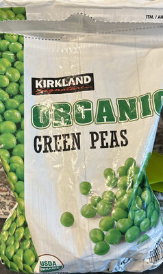 Organic Green Peas