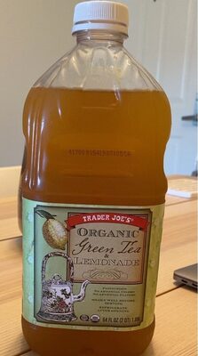 Organic green tea & lemonade