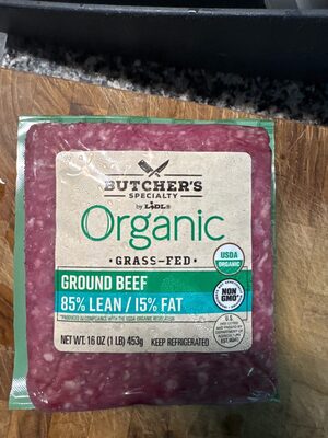 Organic Ground Beef 85% / 15%