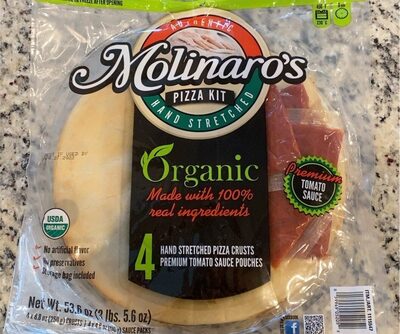 Organic Hand Stretched Pizza Kit