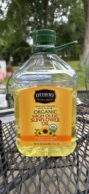 Organic High Oleic Sunflower Oil