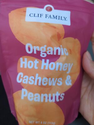 Organic Hot Honey Cashew & Peanuts