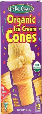 Organic Ice Cream Cones