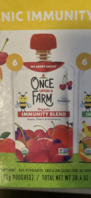 Organic Immunity Blend Apple, Cherry & Elderberry