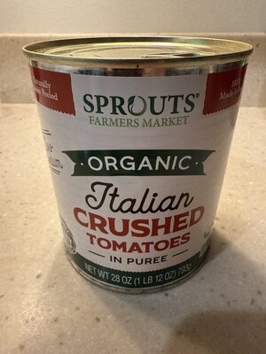 Organic Italian Crushed Tomatoes In Puree