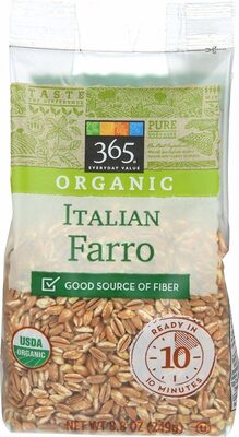 Organic italian farro