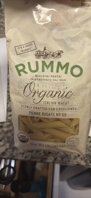 Organic Italian Wheat Penne Rigate β 66