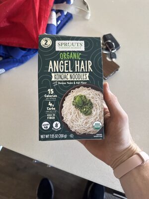 Organic Konjac Noodles, Angel Hair