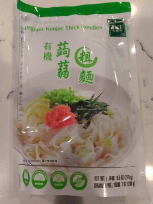 Organic Konjac Thick Noodles