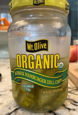 Organic Kosher Hamburger Dill Chips