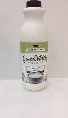 Organic lactose free whole milk kefir plain