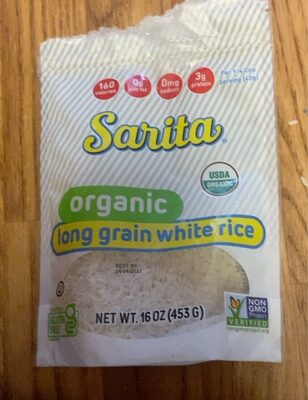 Organic Long Grain White Rice