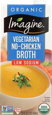 Organic Low Sodium Vegetarian No Chicken Broth