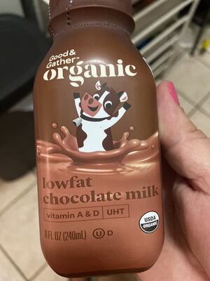 Organic Lowfat Chocolate Milk