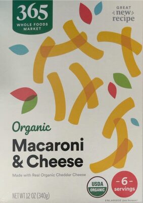 Organic Macaroni & Cheese