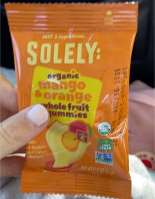 Organic Mango & Orange Whole Fruit Gummies