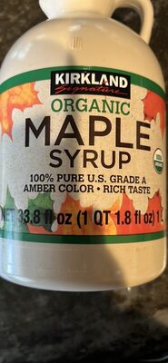 Organic Maple Syrup