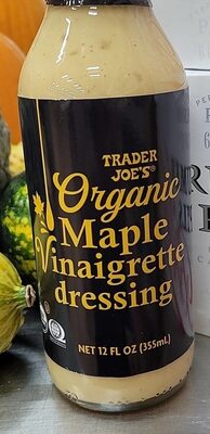 Organic Maple Vinaigrette Dressing