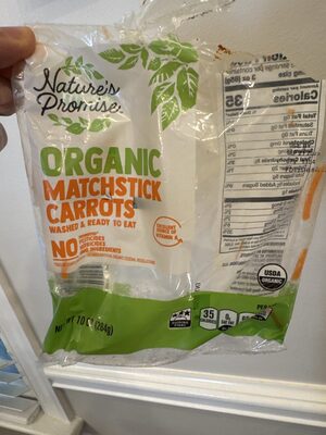 Organic Matchstick Carrots