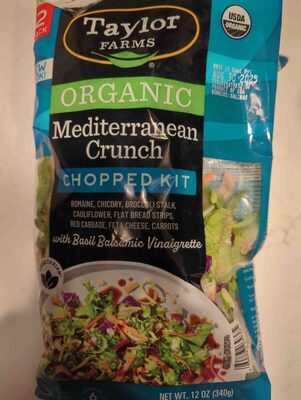 Organic Mediterranean Crunch Salad