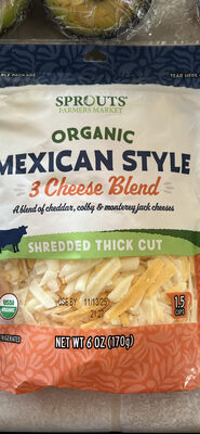 Organic Mexican Cheese