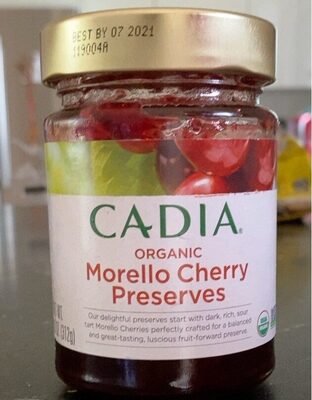 Organic Morello Cherry Preserves