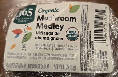 Organic Mushroom Medley