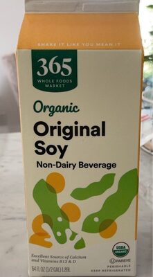 Organic Original Soy Non-Dairy Beverage