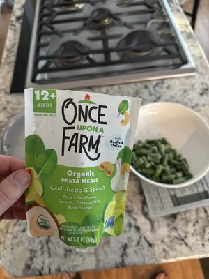 Organic Pasta Meals Cauli-fredo & Spinach