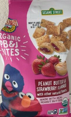 Organic PB&J Bites, Strawberry