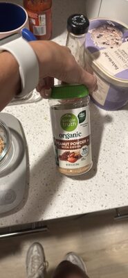 organic peanut powder with cocoa