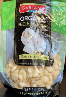 Organic Peeled Garlic