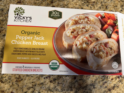 Organic Pepper Jack Chicken Breast