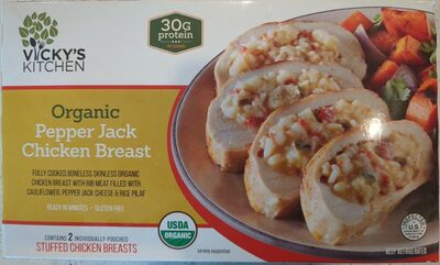 Organic Pepper Jack Chicken Breast